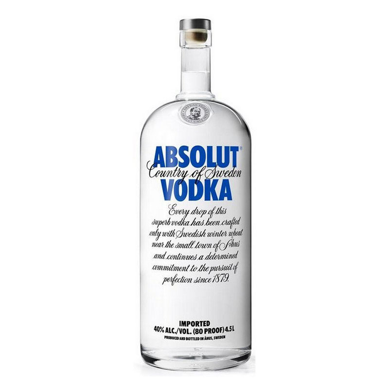 Coffret Absolut Vodka + 2 Verres 40° - Rhum Attitude